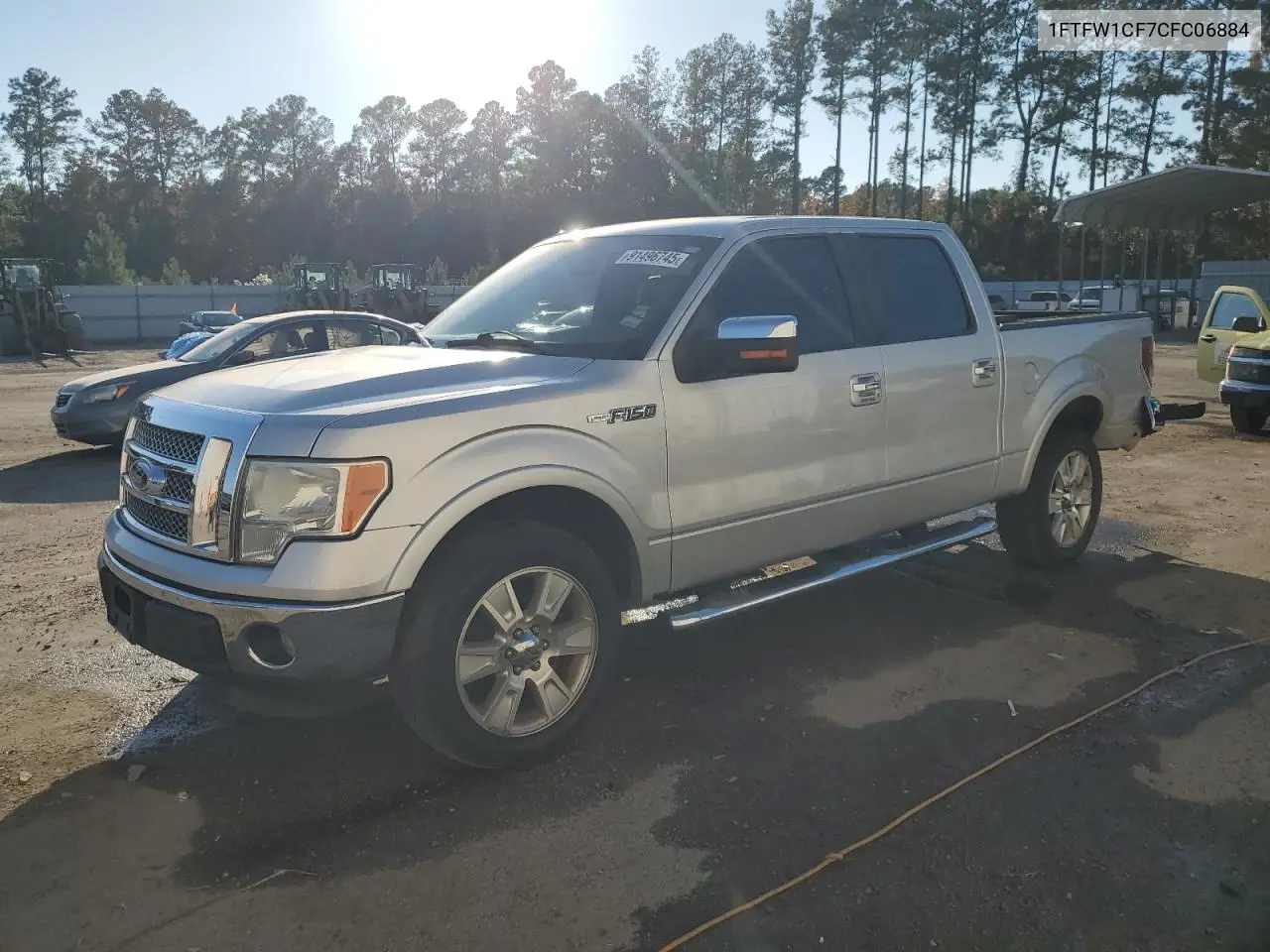 1FTFW1CF7CFC06884 2012 Ford F150 Supercrew