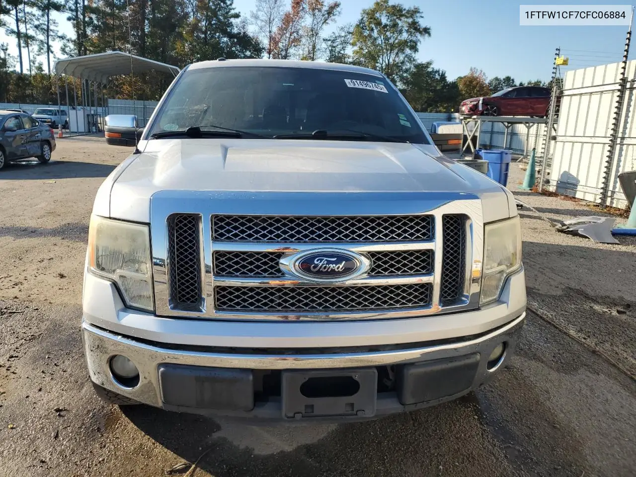1FTFW1CF7CFC06884 2012 Ford F150 Supercrew