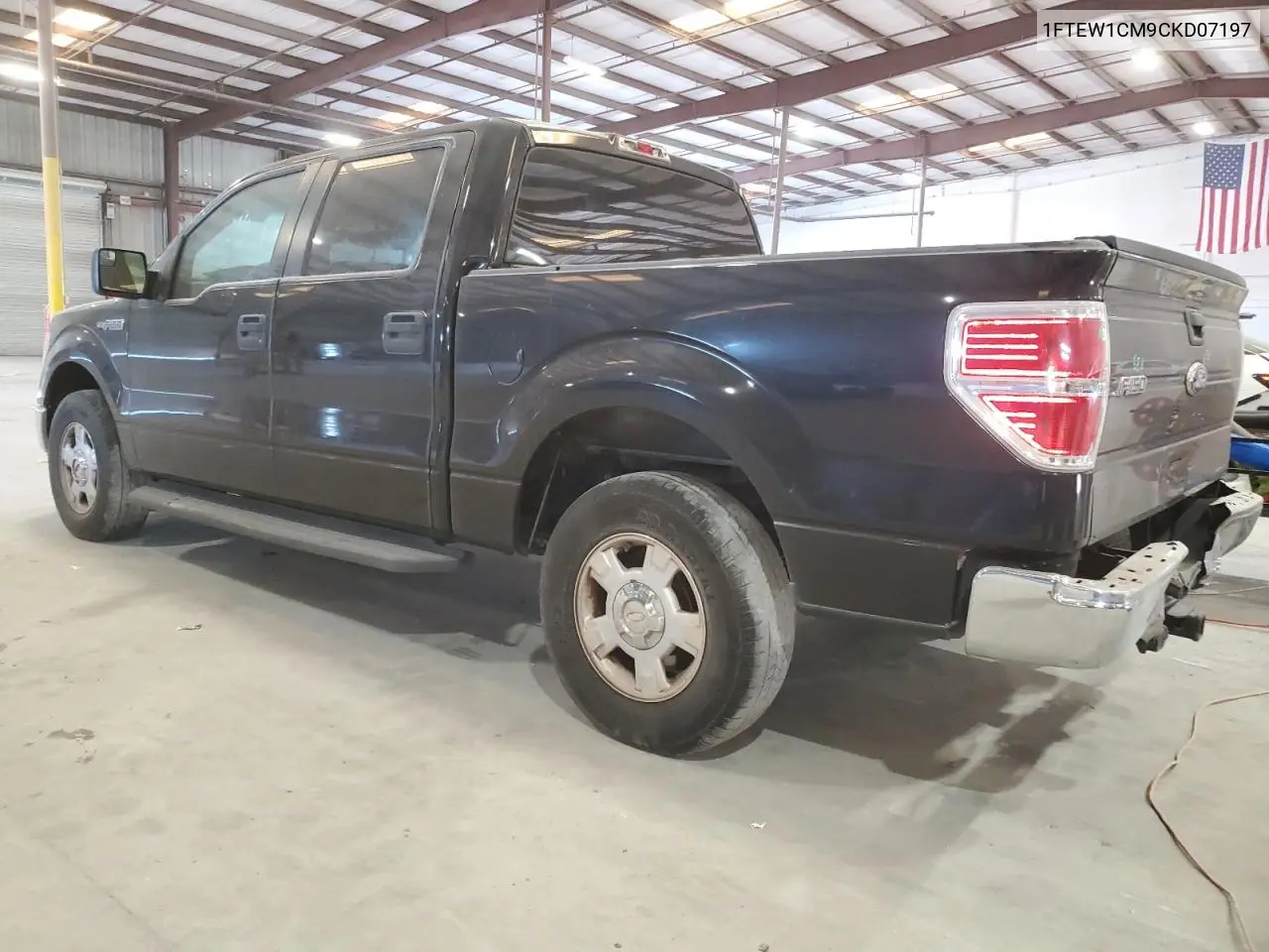 1FTEW1CM9CKD07197 2012 Ford F150 Supercrew