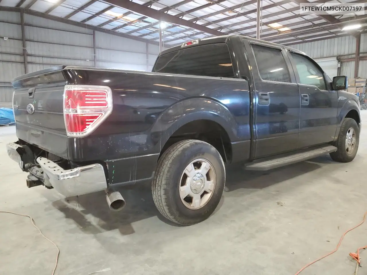 1FTEW1CM9CKD07197 2012 Ford F150 Supercrew