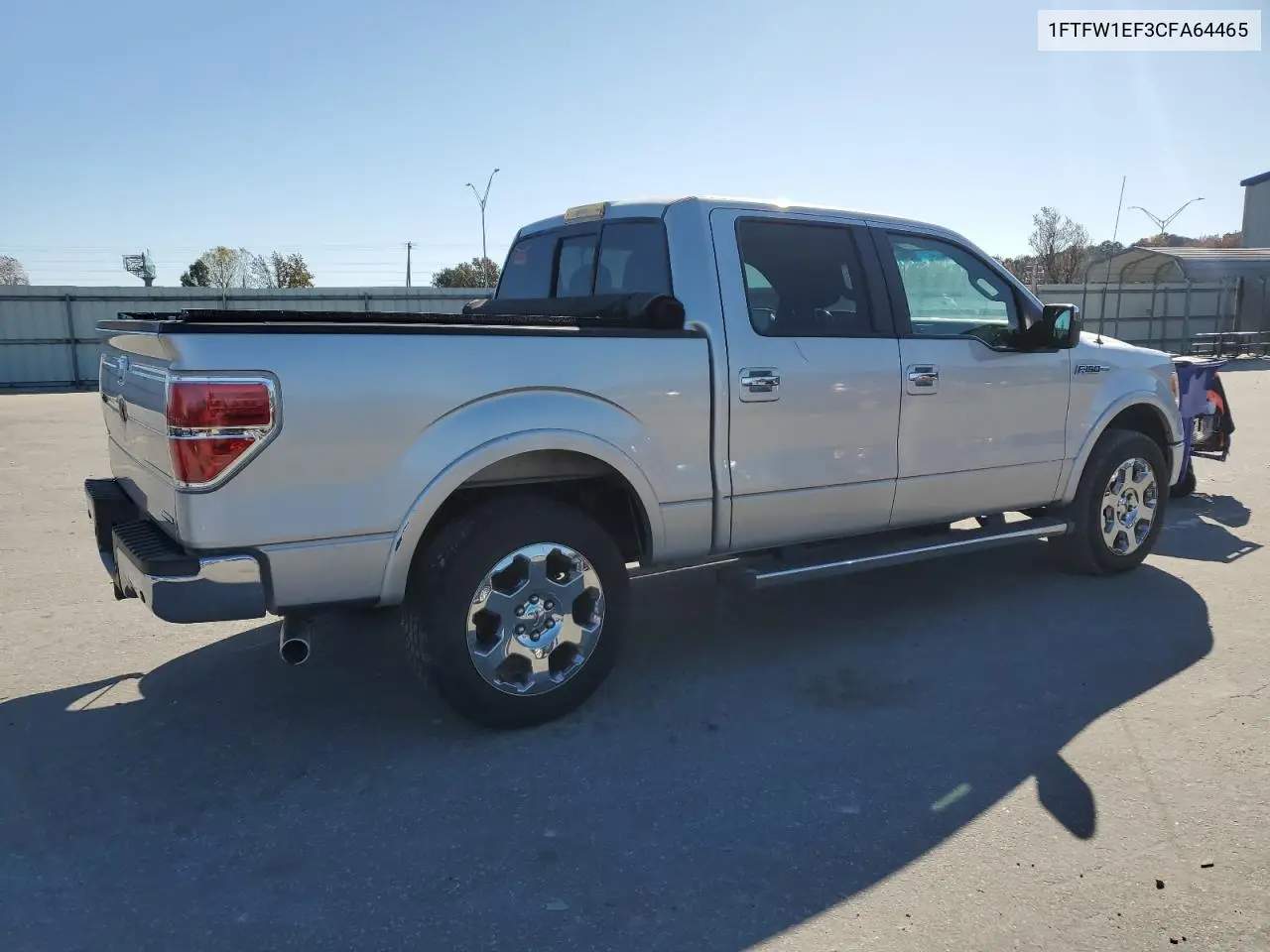1FTFW1EF3CFA64465 2012 Ford F150 Supercrew