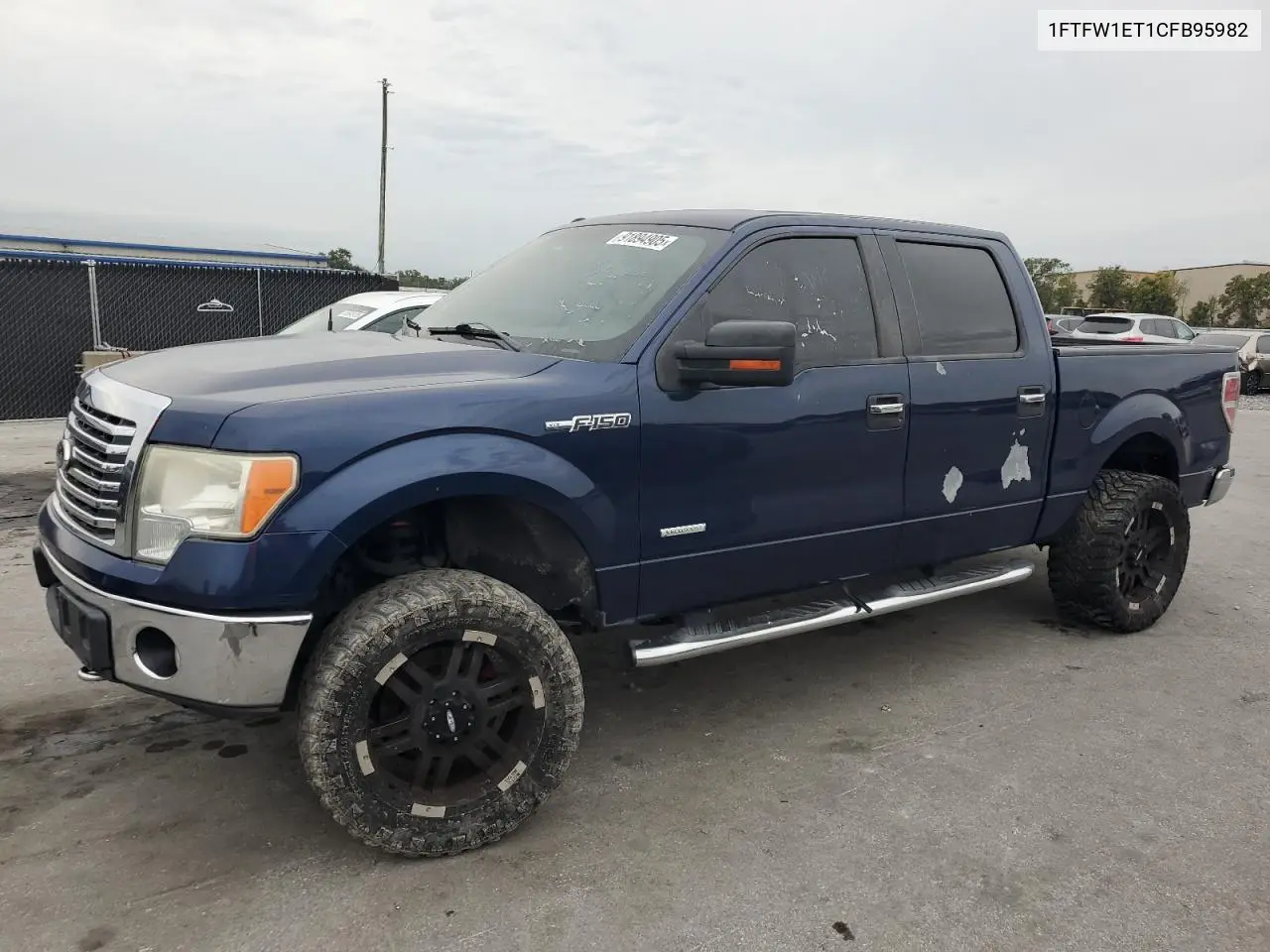 1FTFW1ET1CFB95982 2012 Ford F150 Supercrew