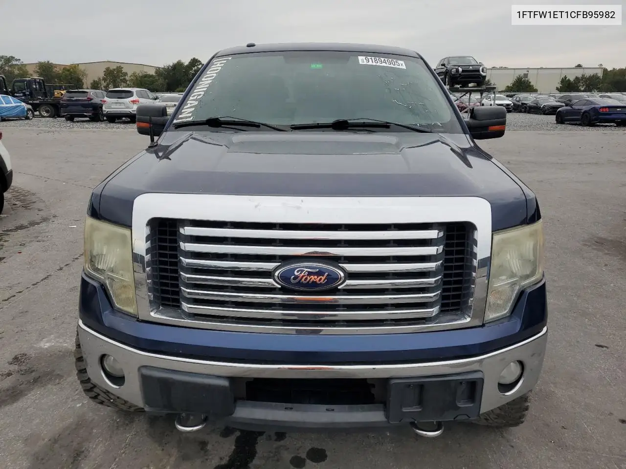 1FTFW1ET1CFB95982 2012 Ford F150 Supercrew