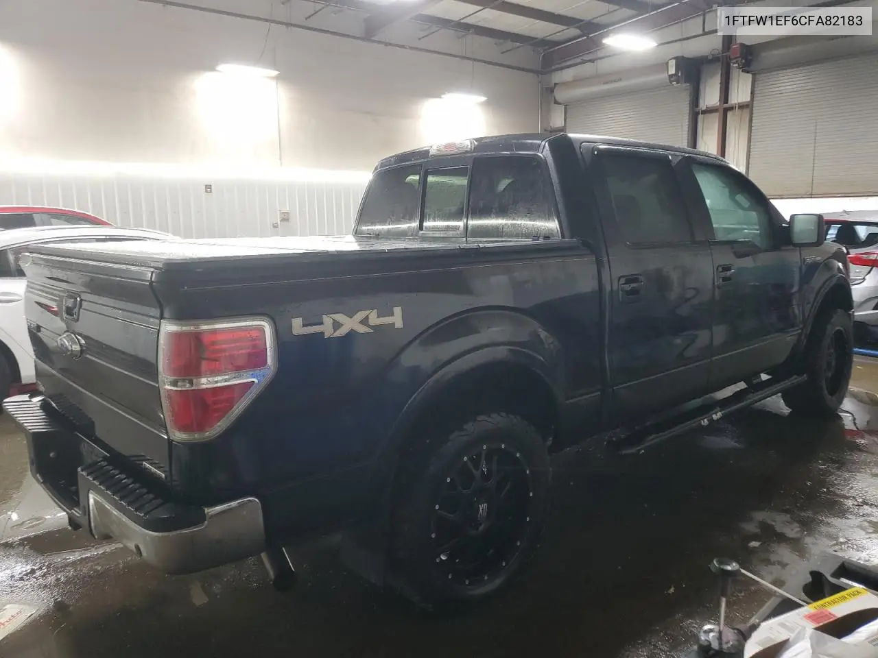 1FTFW1EF6CFA82183 2012 Ford F150 Supercrew