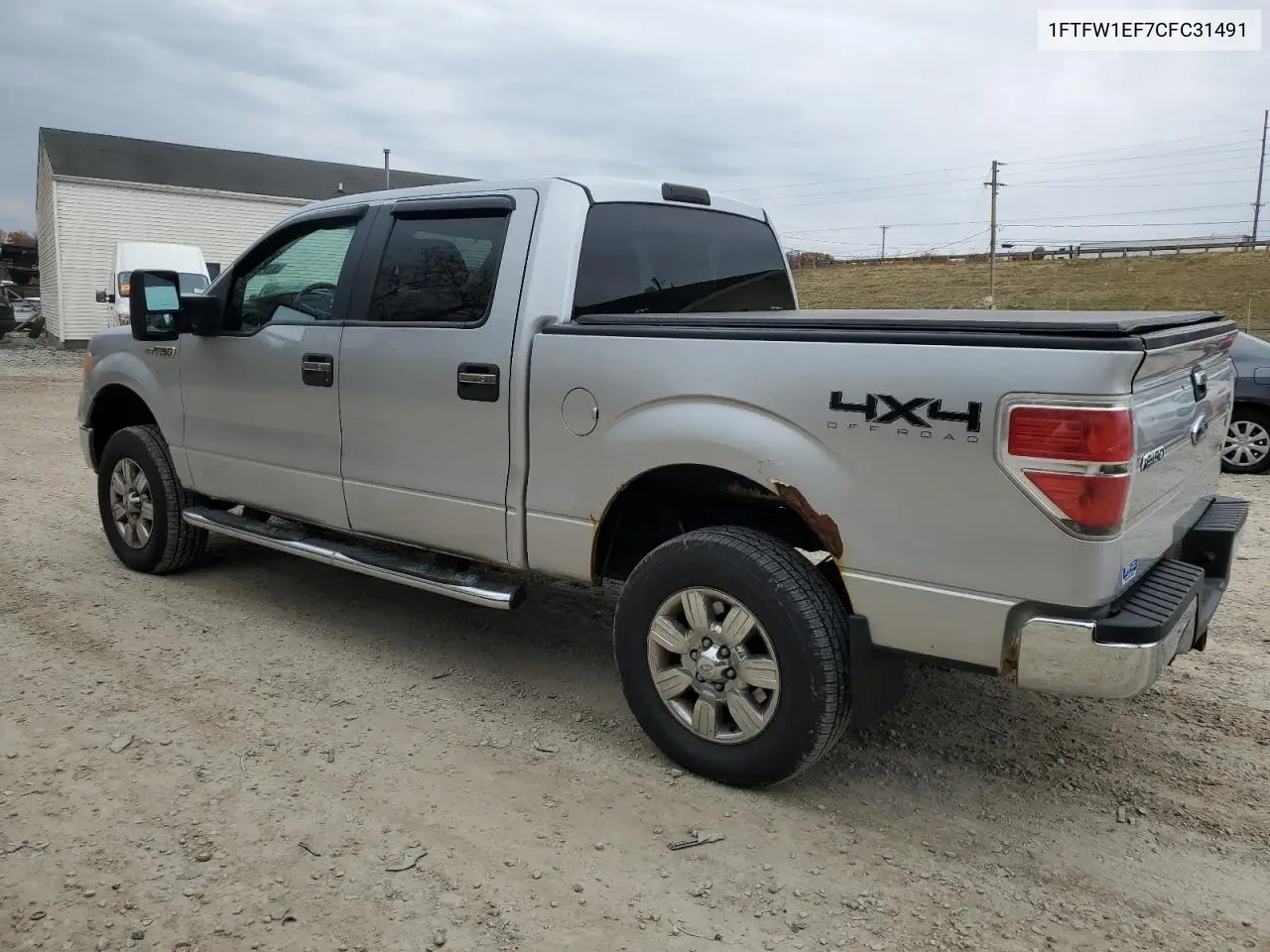 1FTFW1EF7CFC31491 2012 Ford F150 Supercrew