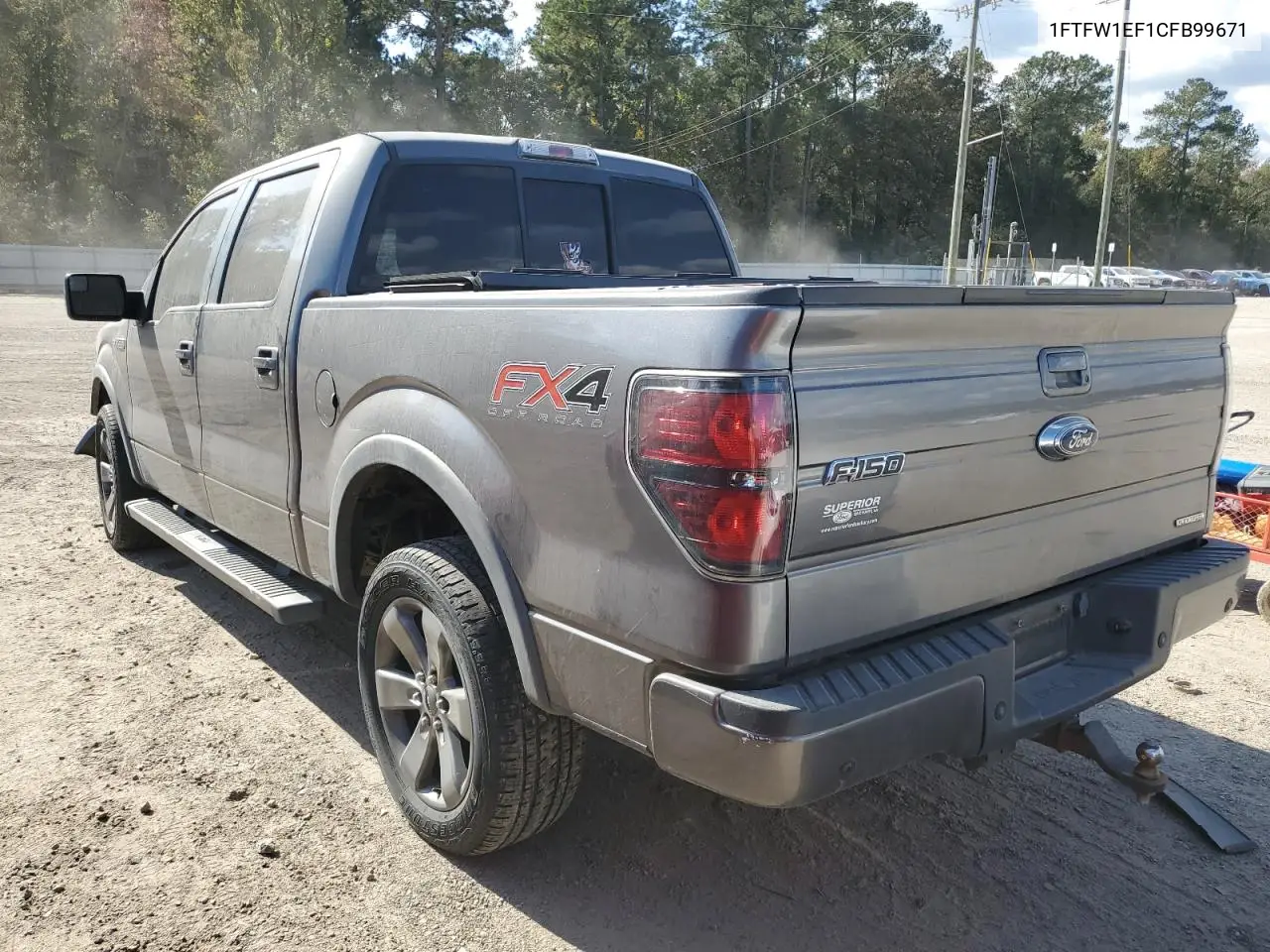 1FTFW1EF1CFB99671 2012 Ford F150 Supercrew