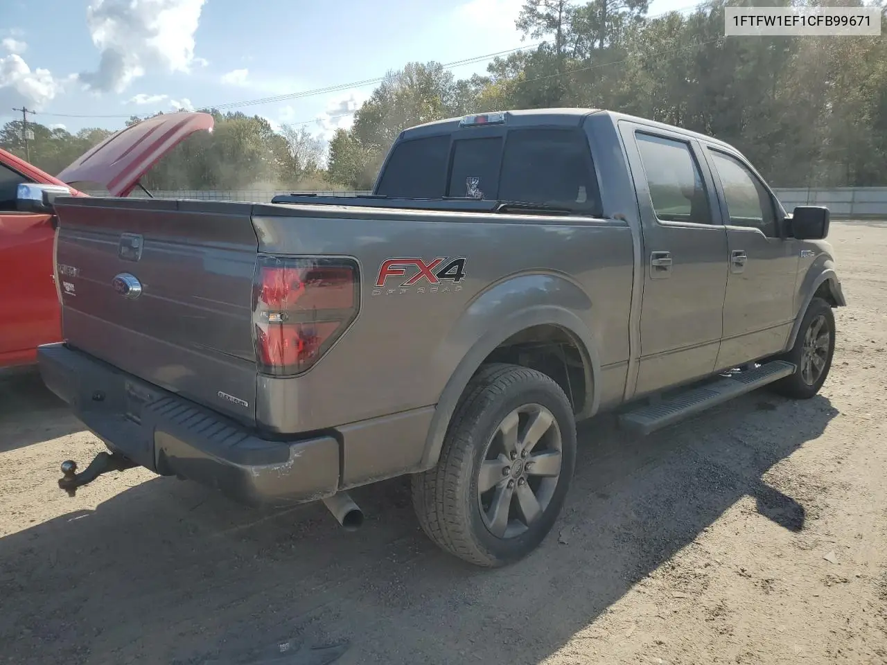 1FTFW1EF1CFB99671 2012 Ford F150 Supercrew