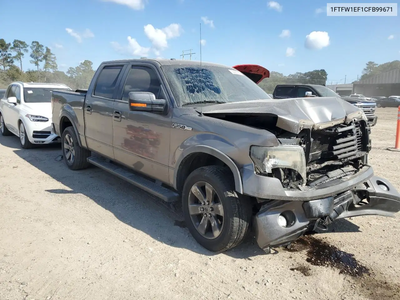 1FTFW1EF1CFB99671 2012 Ford F150 Supercrew
