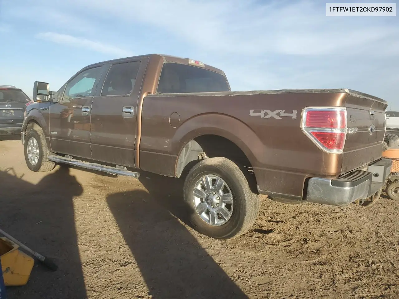 1FTFW1ET2CKD97902 2012 Ford F150 Supercrew