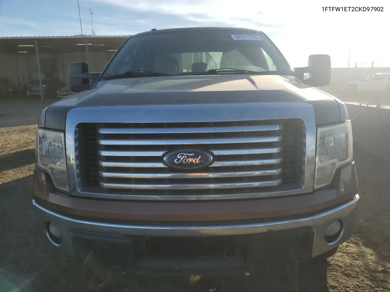 1FTFW1ET2CKD97902 2012 Ford F150 Supercrew