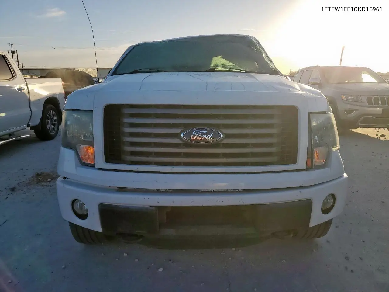 1FTFW1EF1CKD15961 2012 Ford F150 Supercrew