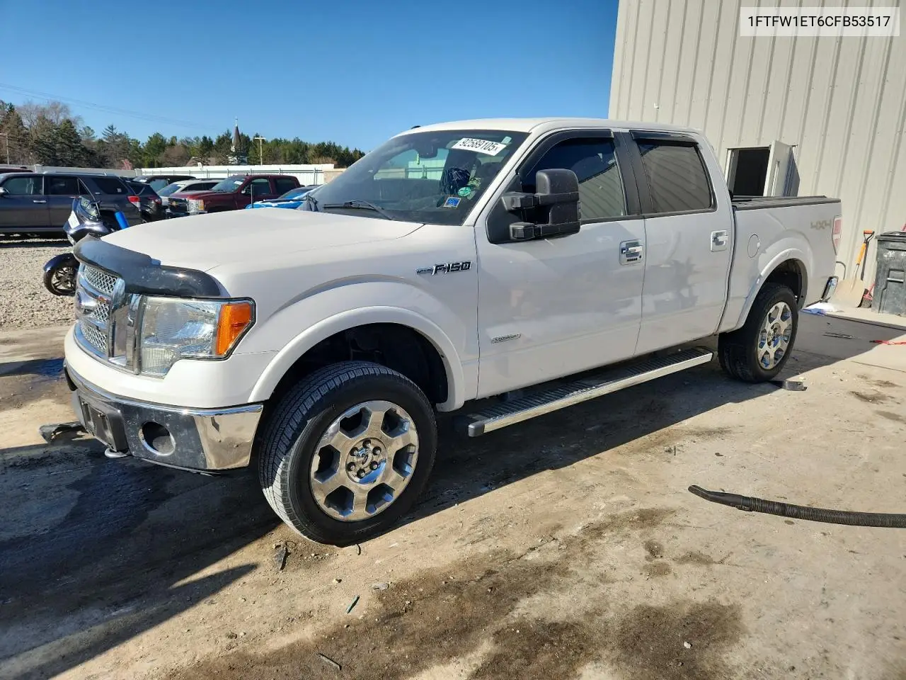 1FTFW1ET6CFB53517 2012 Ford F150 Supercrew