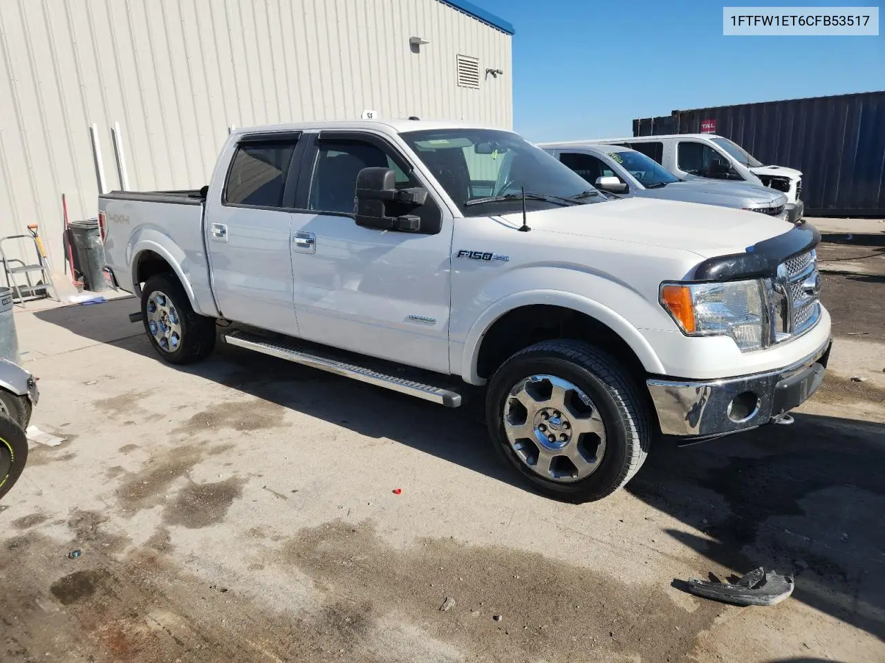 1FTFW1ET6CFB53517 2012 Ford F150 Supercrew