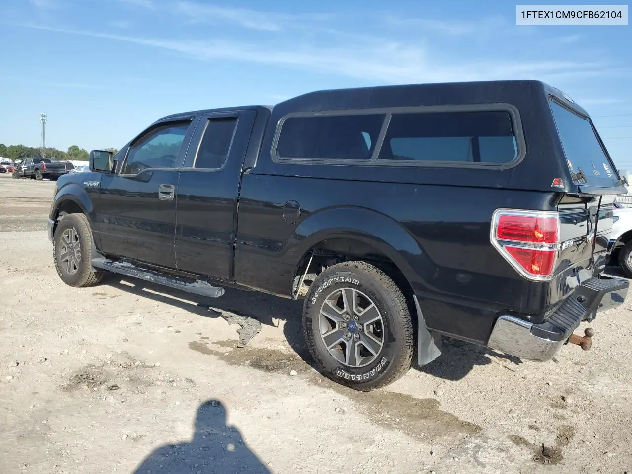 1FTEX1CM9CFB62104 2012 Ford F150 Super Cab