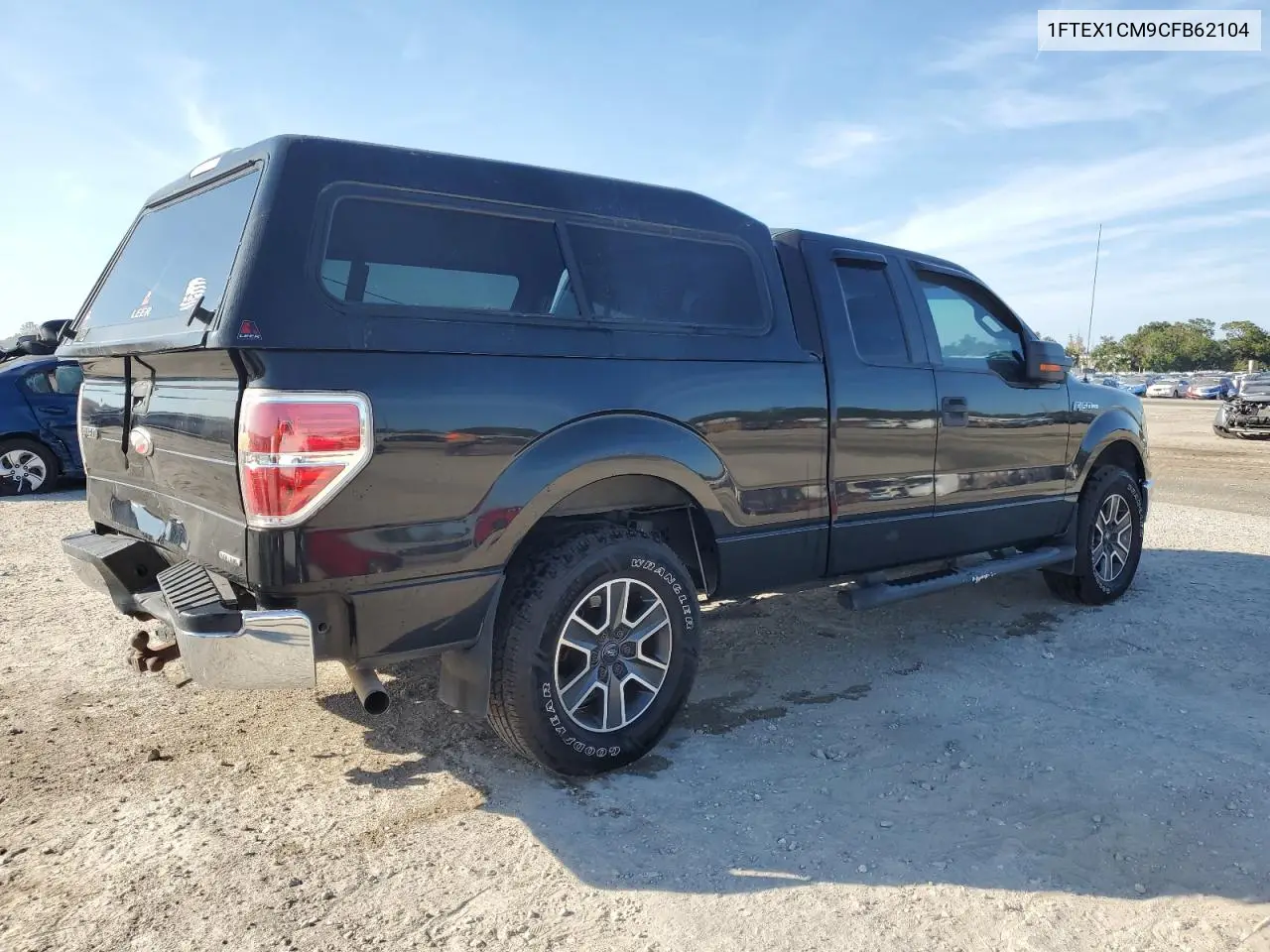 1FTEX1CM9CFB62104 2012 Ford F150 Super Cab