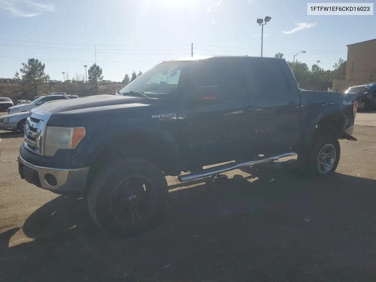 1FTFW1EF6CKD16023 2012 Ford F150 Supercrew