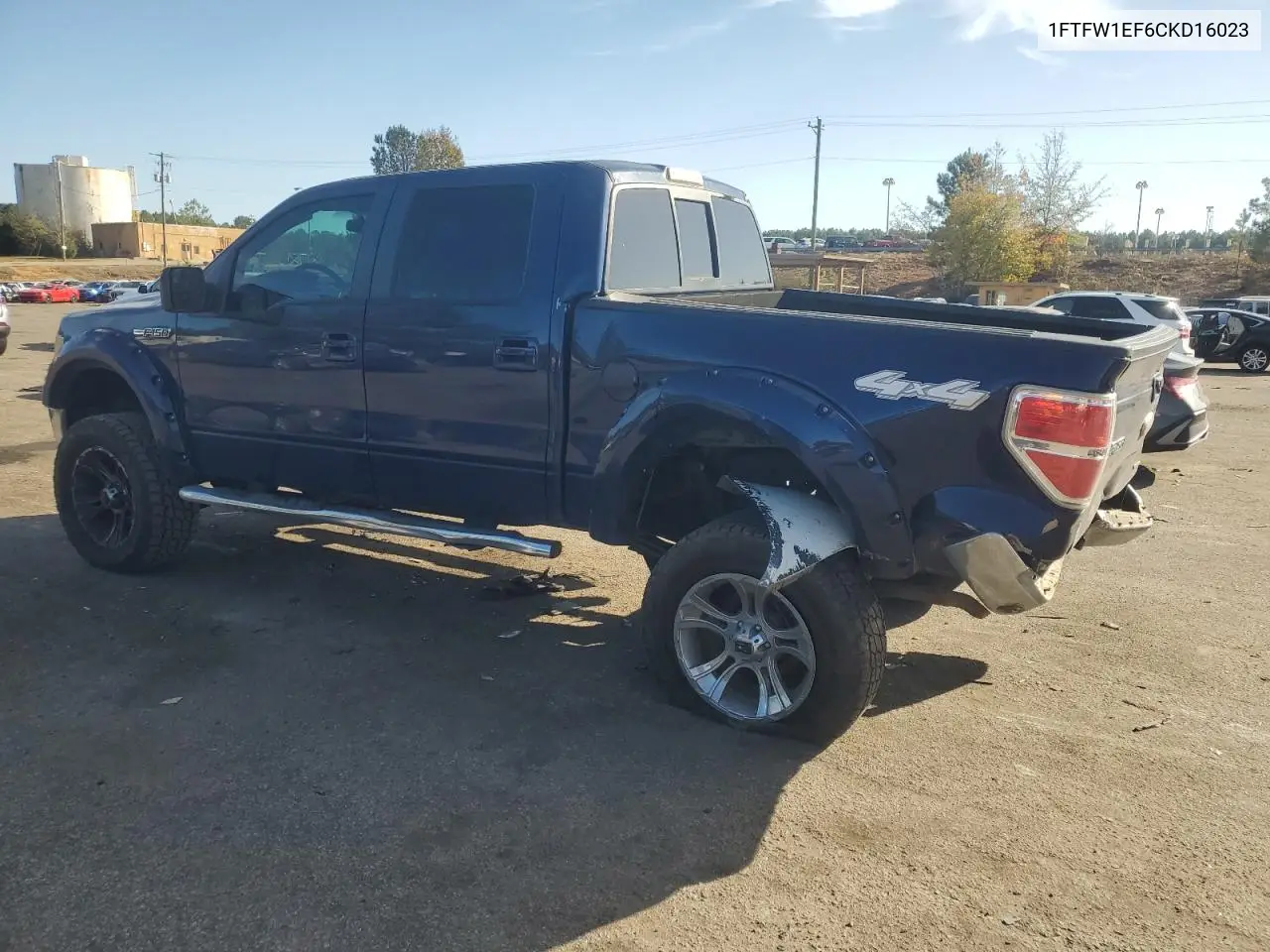 1FTFW1EF6CKD16023 2012 Ford F150 Supercrew