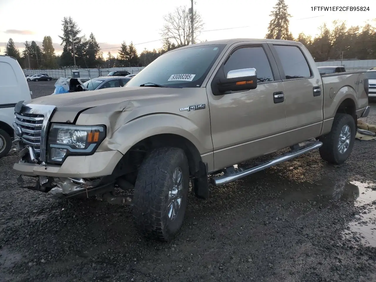 1FTFW1EF2CFB95824 2012 Ford F150 Supercrew