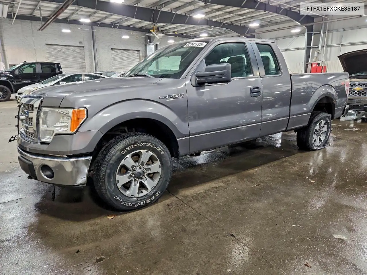 1FTFX1EFXCKE35187 2012 Ford F150 Super Cab