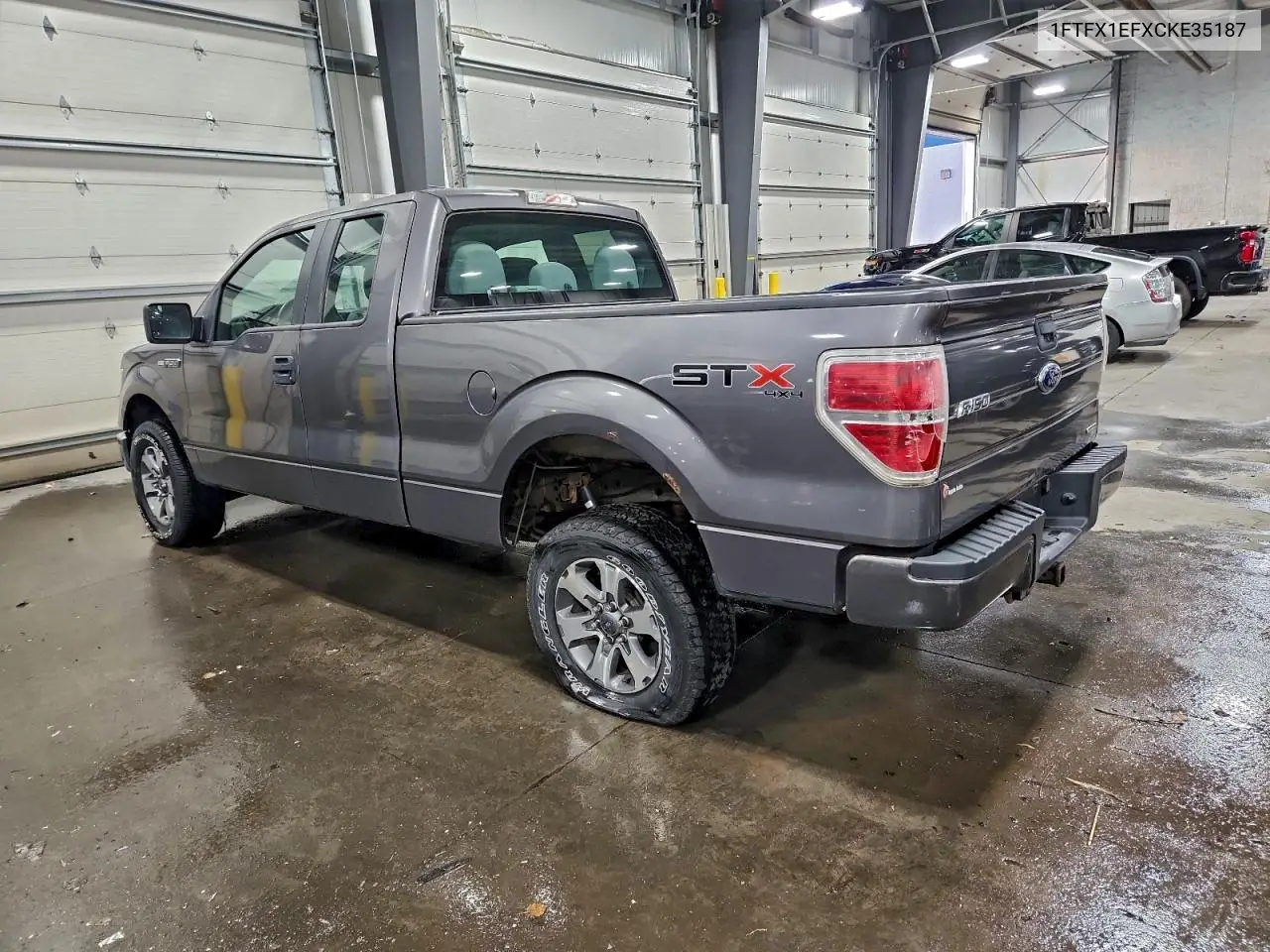 1FTFX1EFXCKE35187 2012 Ford F150 Super Cab