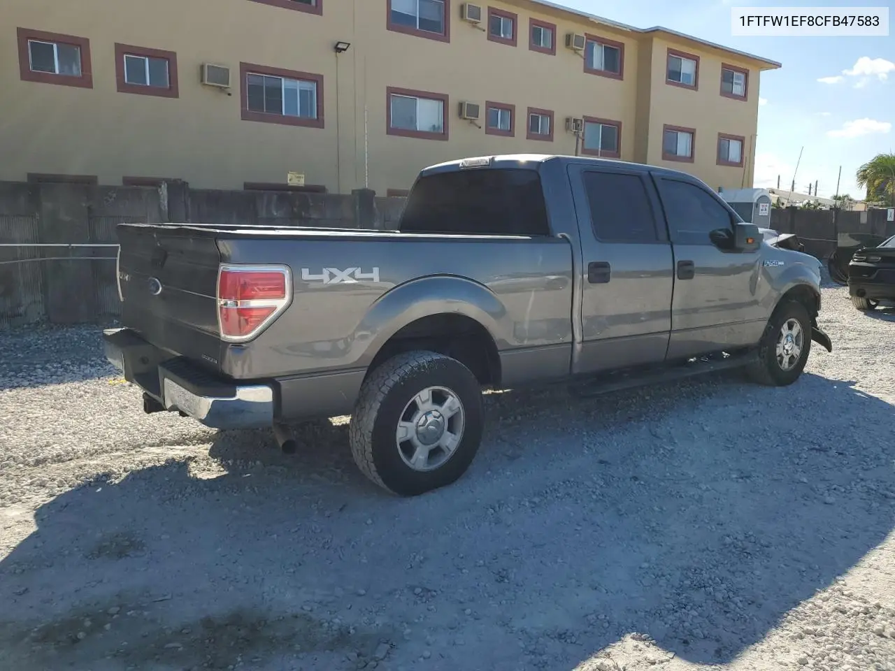 1FTFW1EF8CFB47583 2012 Ford F150 Supercrew