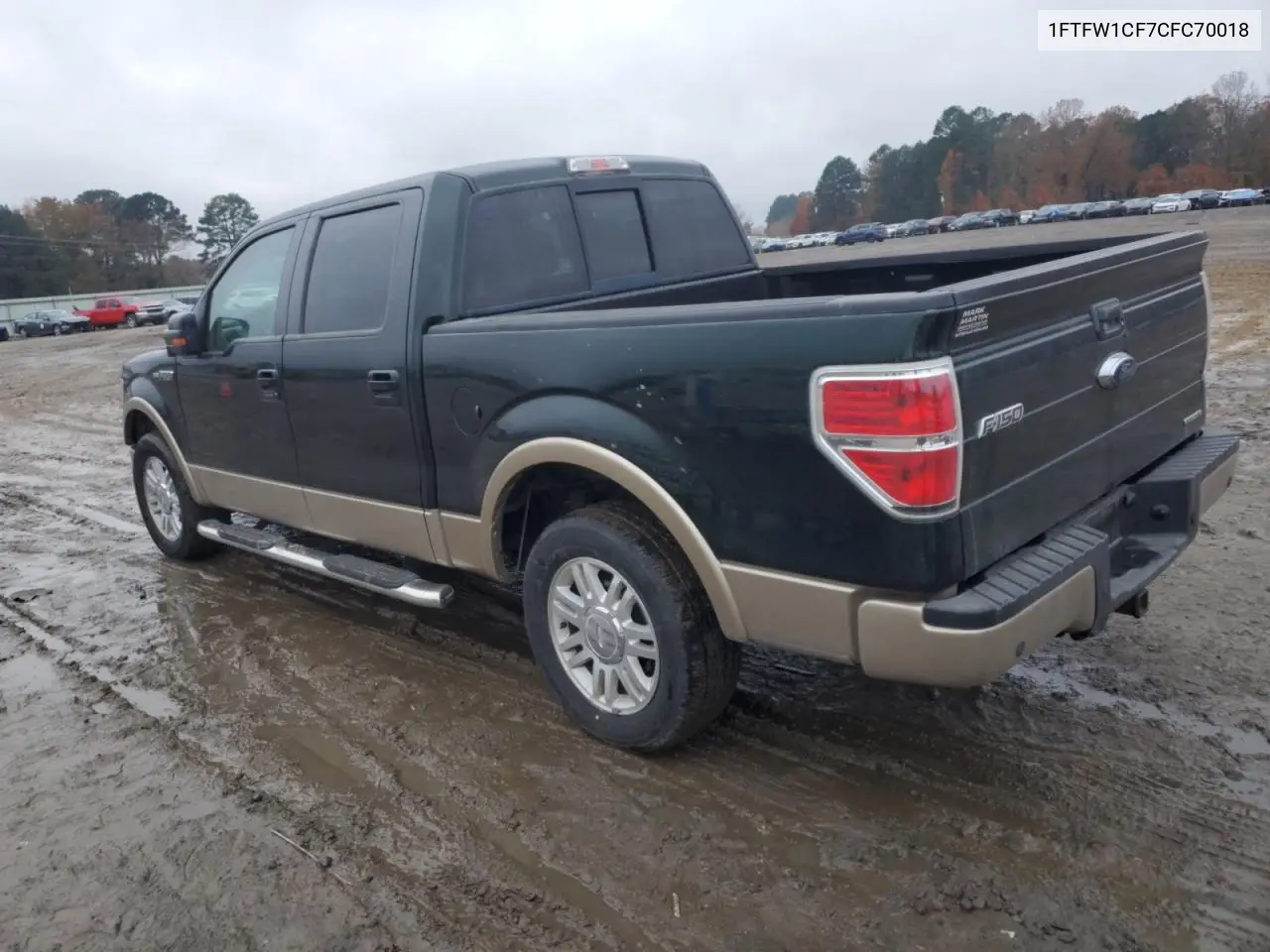 1FTFW1CF7CFC70018 2012 Ford F150 Supercrew