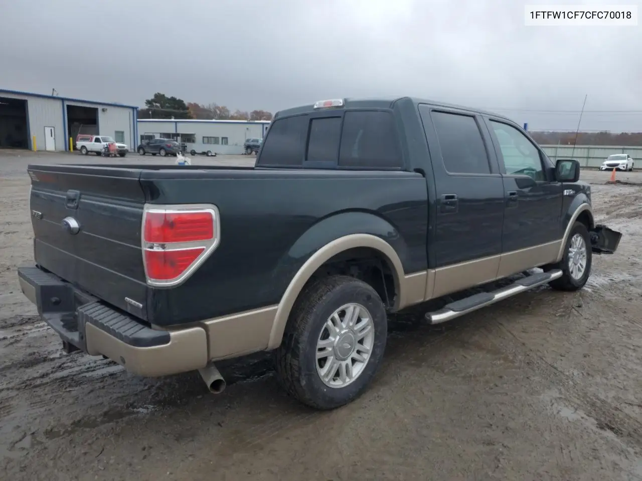 1FTFW1CF7CFC70018 2012 Ford F150 Supercrew