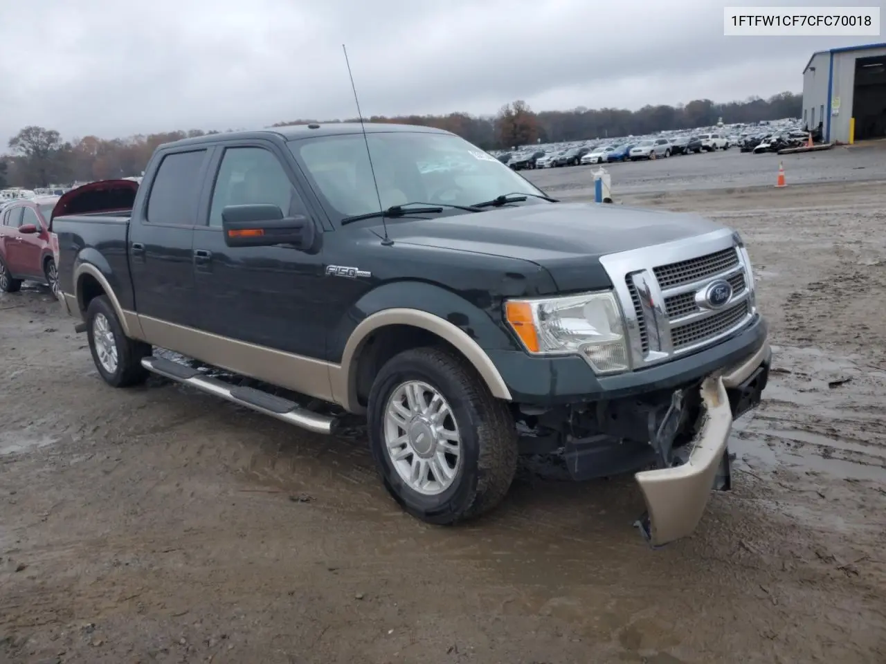 1FTFW1CF7CFC70018 2012 Ford F150 Supercrew