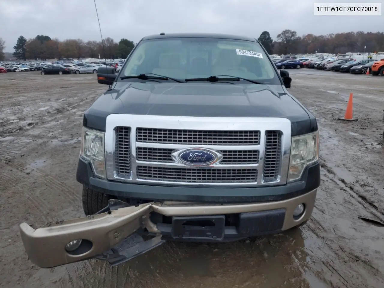 1FTFW1CF7CFC70018 2012 Ford F150 Supercrew