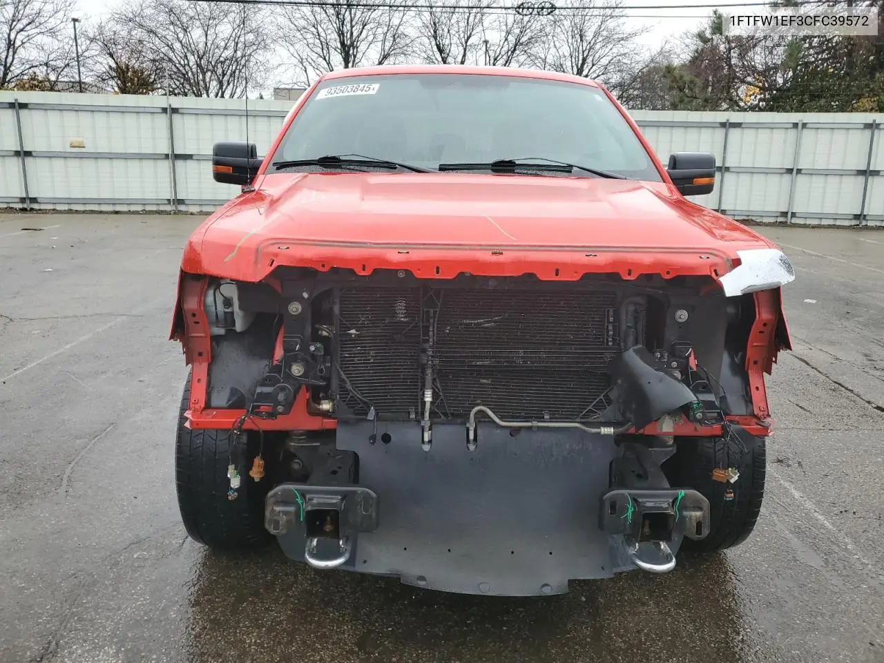 1FTFW1EF3CFC39572 2012 Ford F150 Supercrew