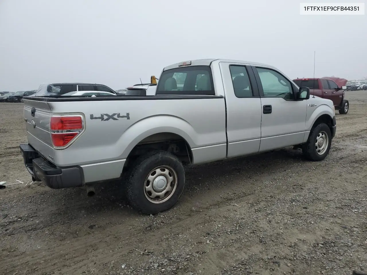 1FTFX1EF9CFB44351 2012 Ford F150 Super Cab