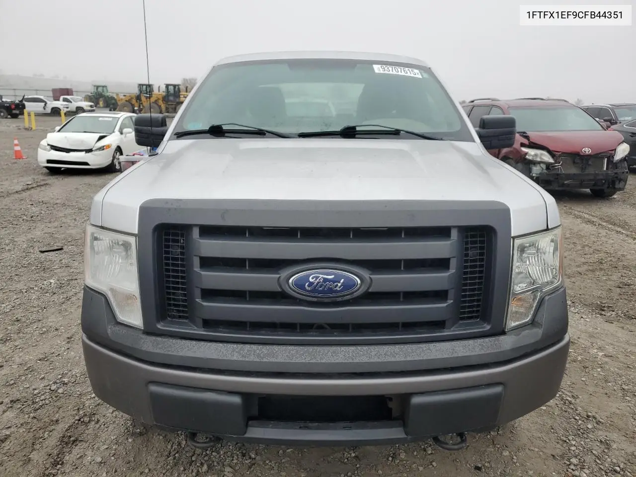 1FTFX1EF9CFB44351 2012 Ford F150 Super Cab
