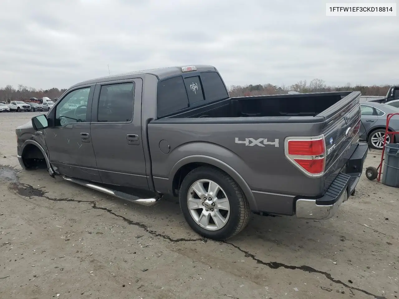 1FTFW1EF3CKD18814 2012 Ford F150 Supercrew