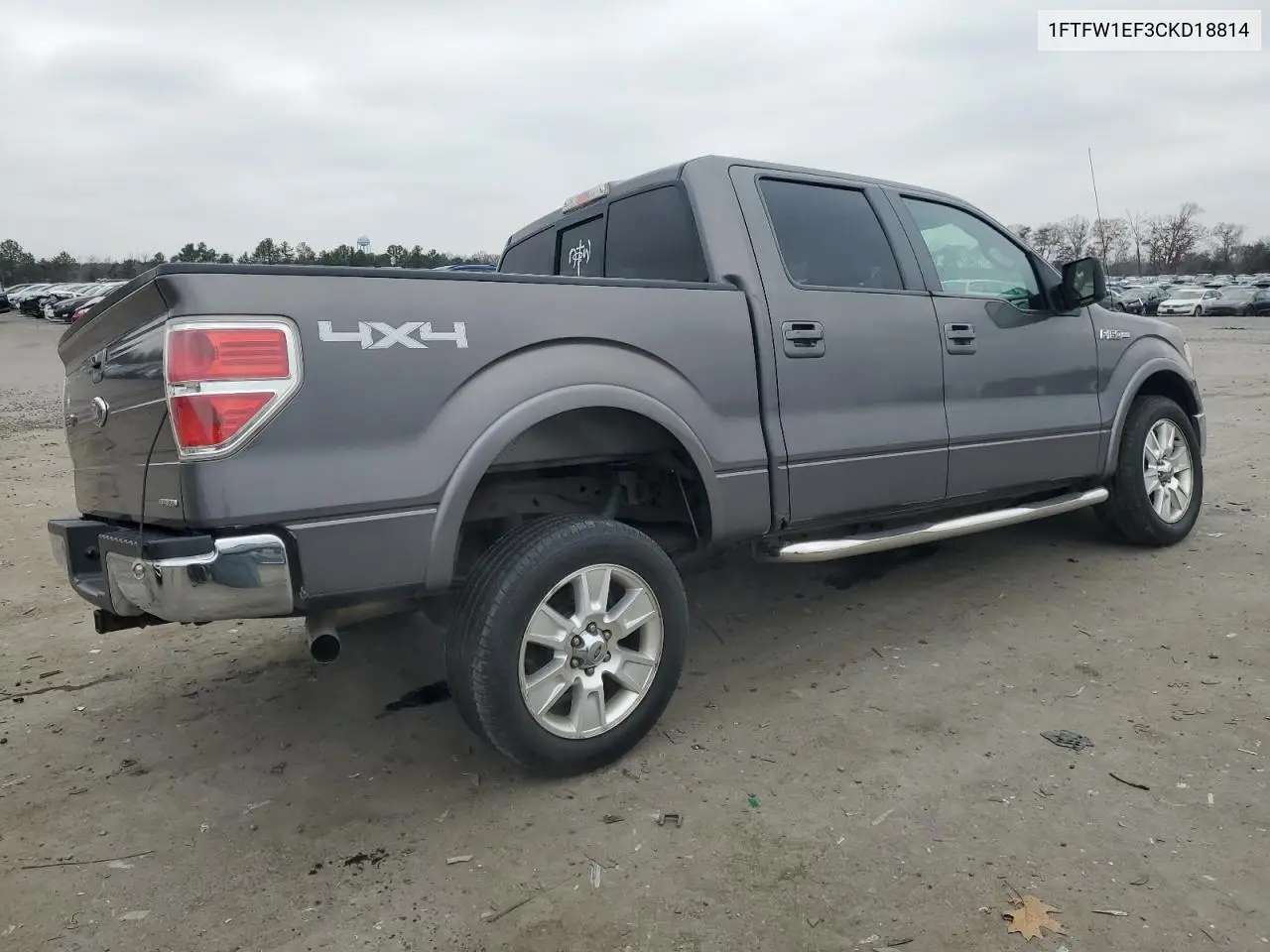 1FTFW1EF3CKD18814 2012 Ford F150 Supercrew