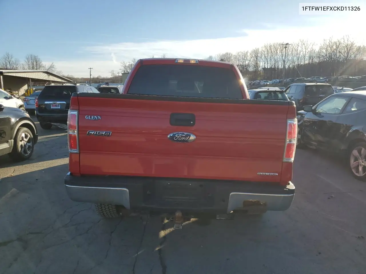 1FTFW1EFXCKD11326 2012 Ford F150 Supercrew