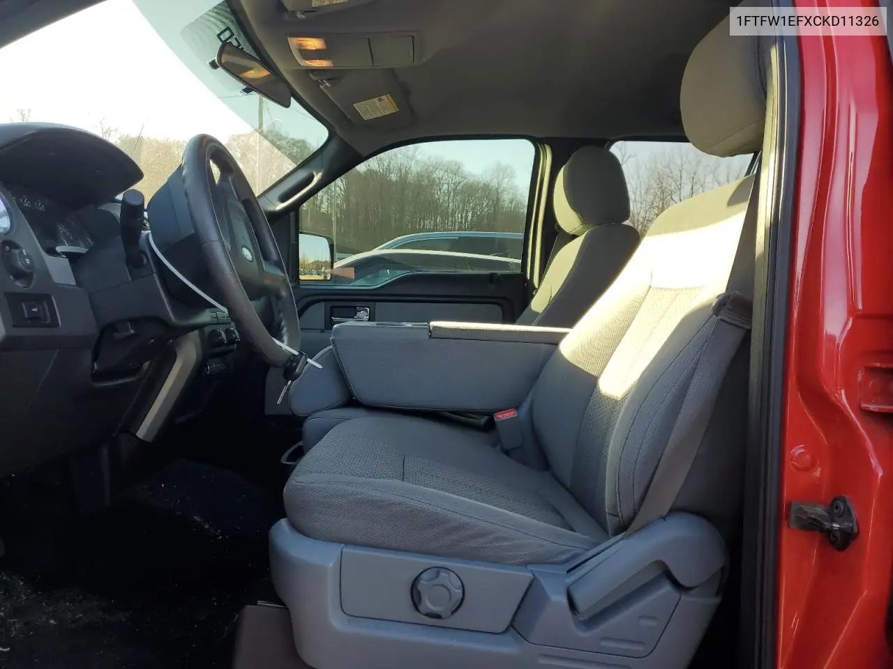 1FTFW1EFXCKD11326 2012 Ford F150 Supercrew