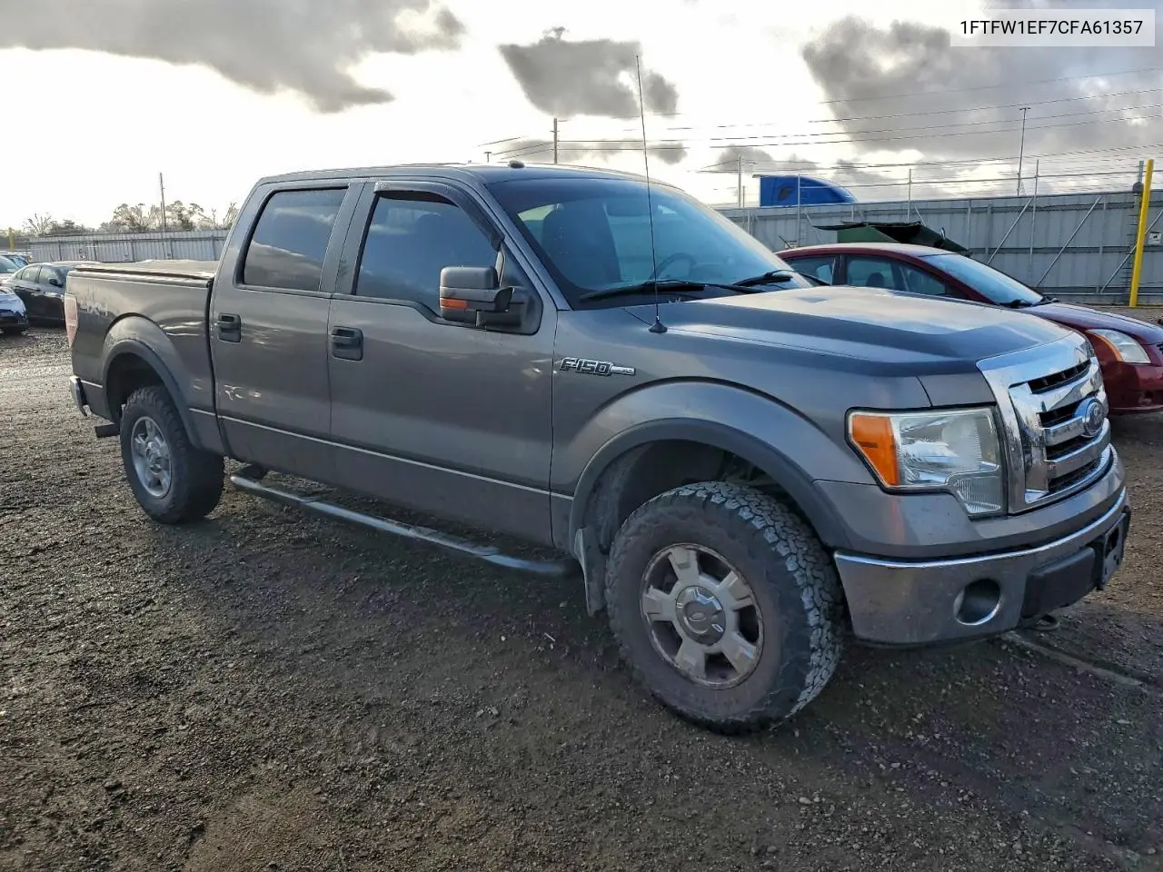 1FTFW1EF7CFA61357 2012 Ford F150 Supercrew