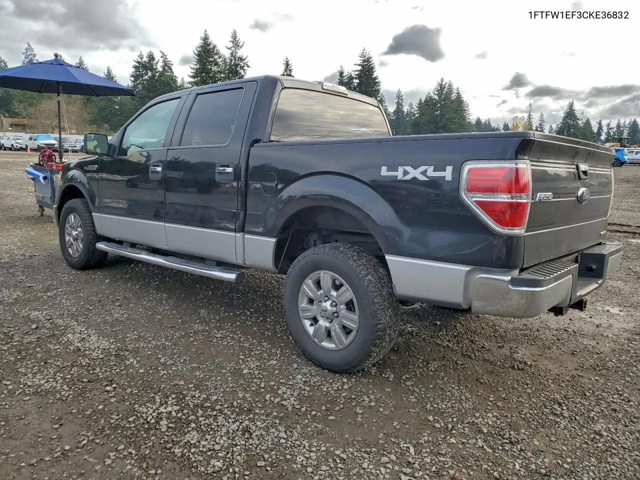 1FTFW1EF3CKE36832 2012 Ford F150 Supercrew