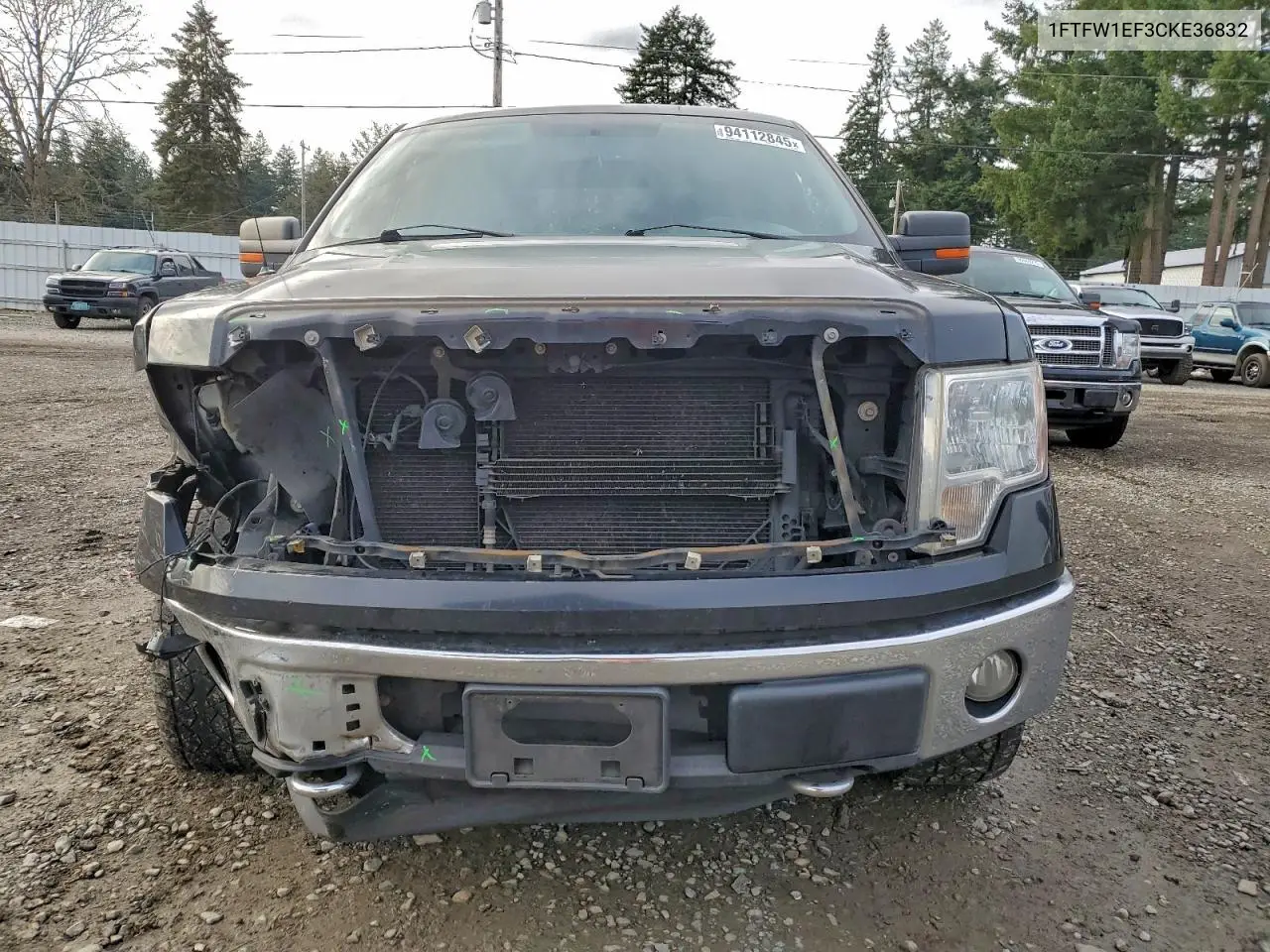 1FTFW1EF3CKE36832 2012 Ford F150 Supercrew