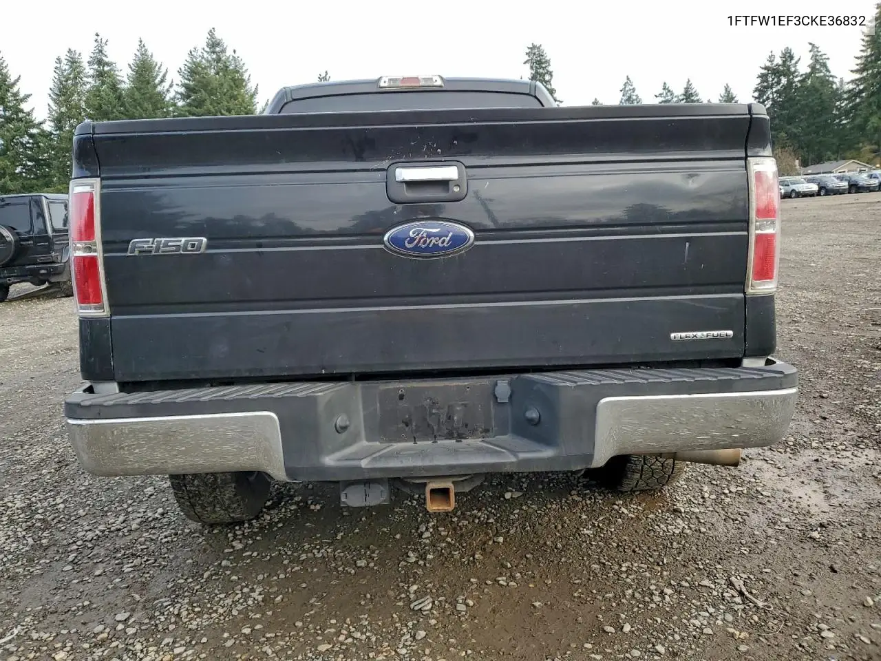 1FTFW1EF3CKE36832 2012 Ford F150 Supercrew