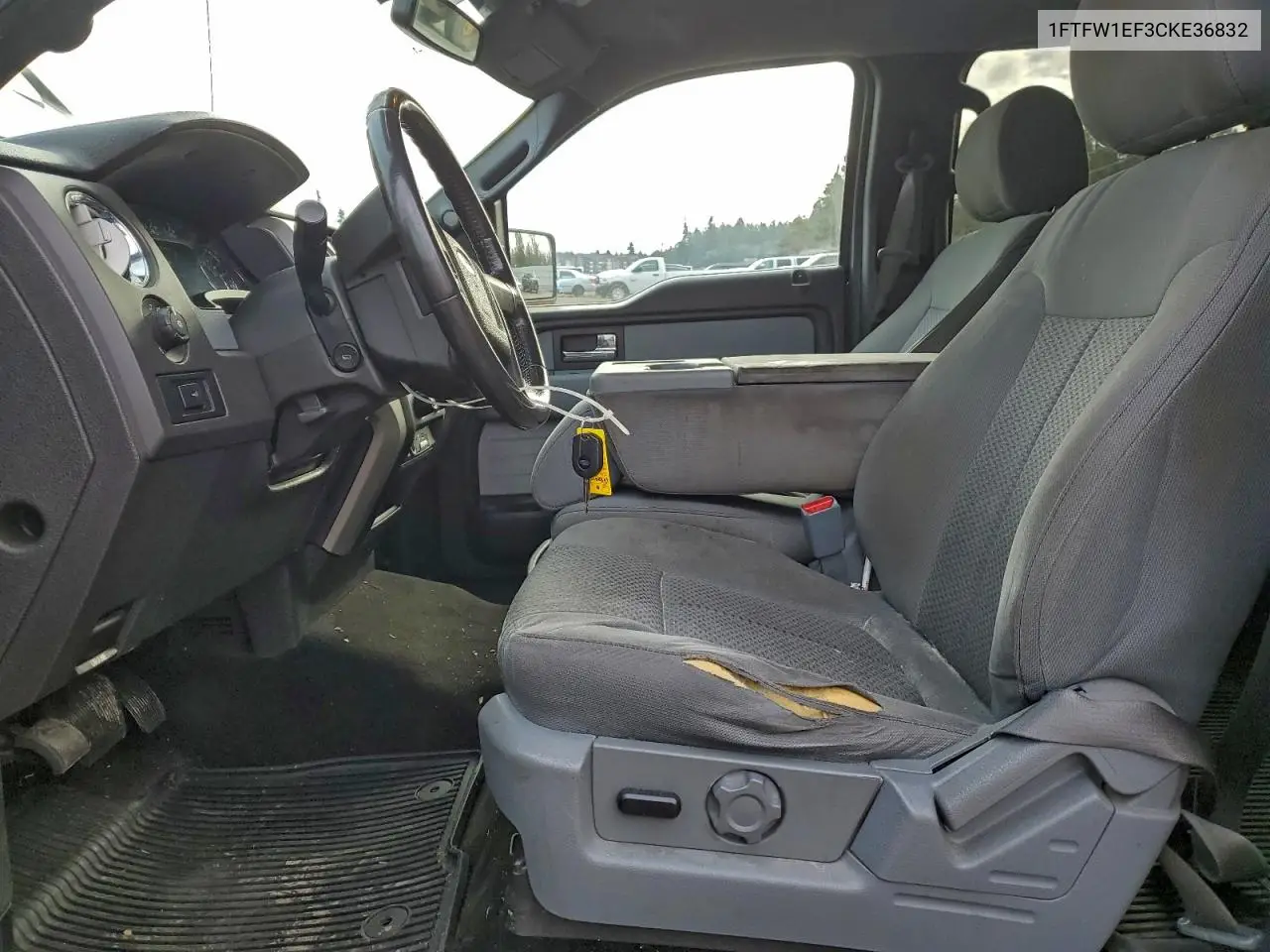 1FTFW1EF3CKE36832 2012 Ford F150 Supercrew
