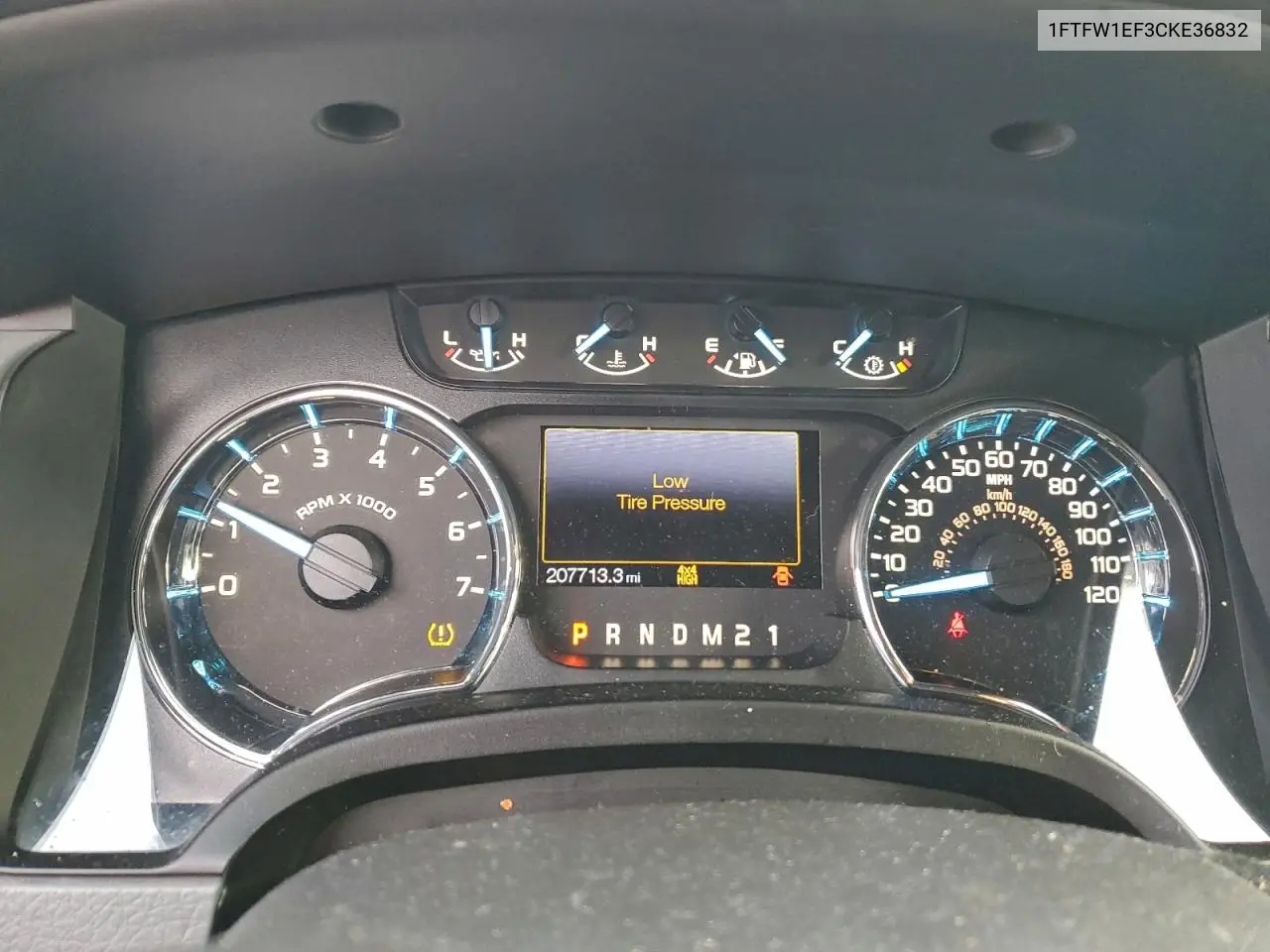 1FTFW1EF3CKE36832 2012 Ford F150 Supercrew