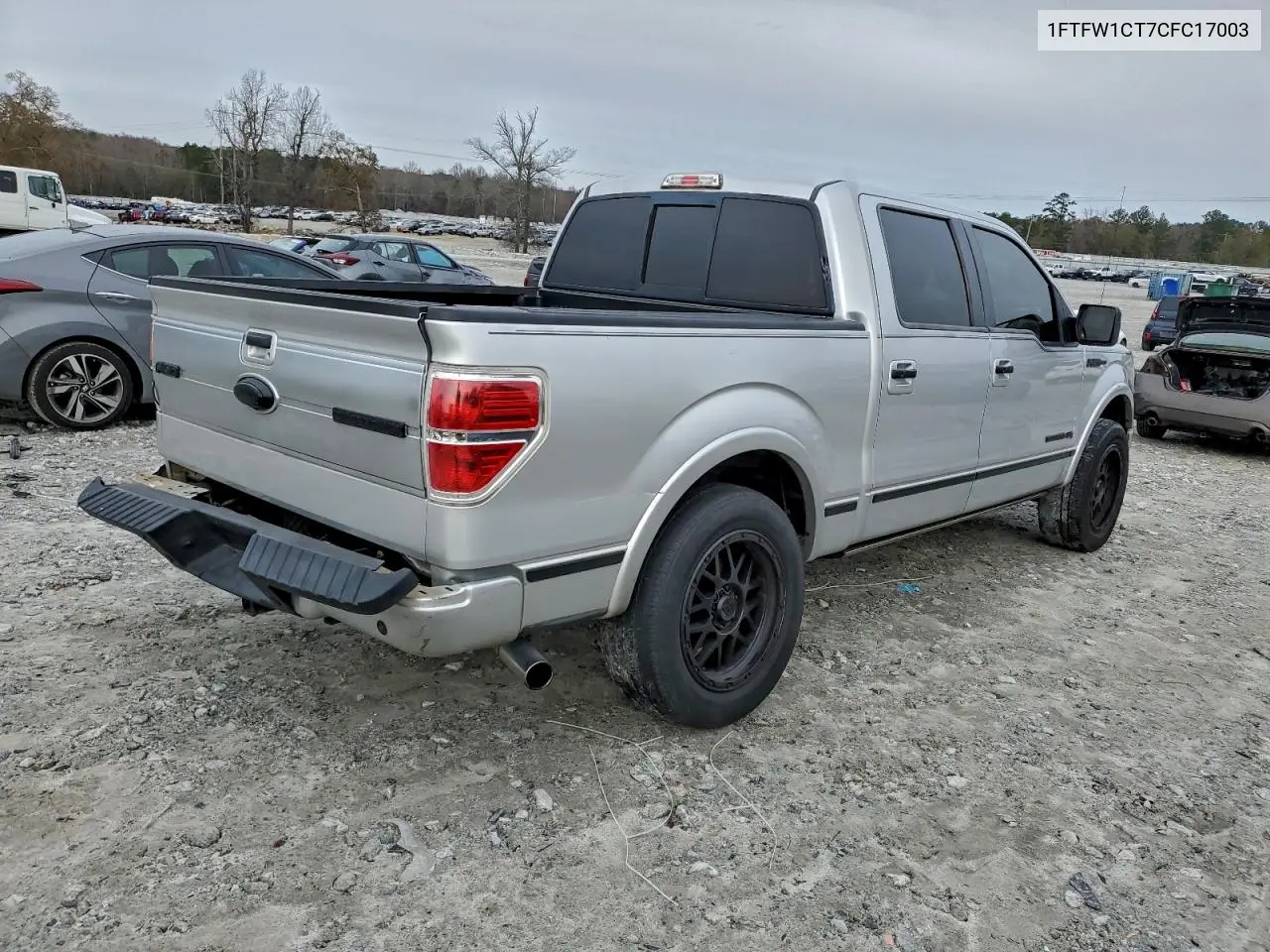 1FTFW1CT7CFC17003 2012 Ford F150 Supercrew