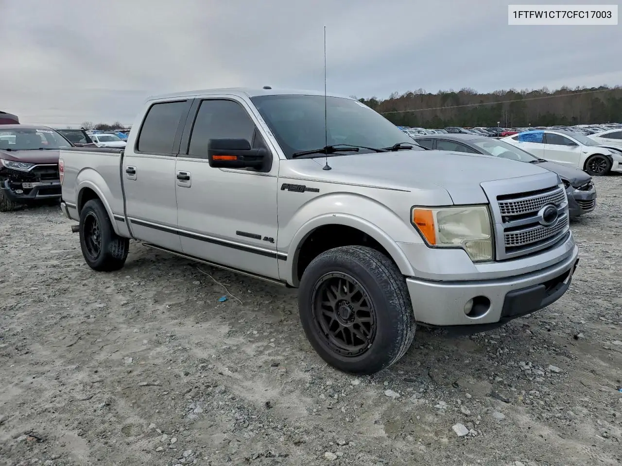 1FTFW1CT7CFC17003 2012 Ford F150 Supercrew