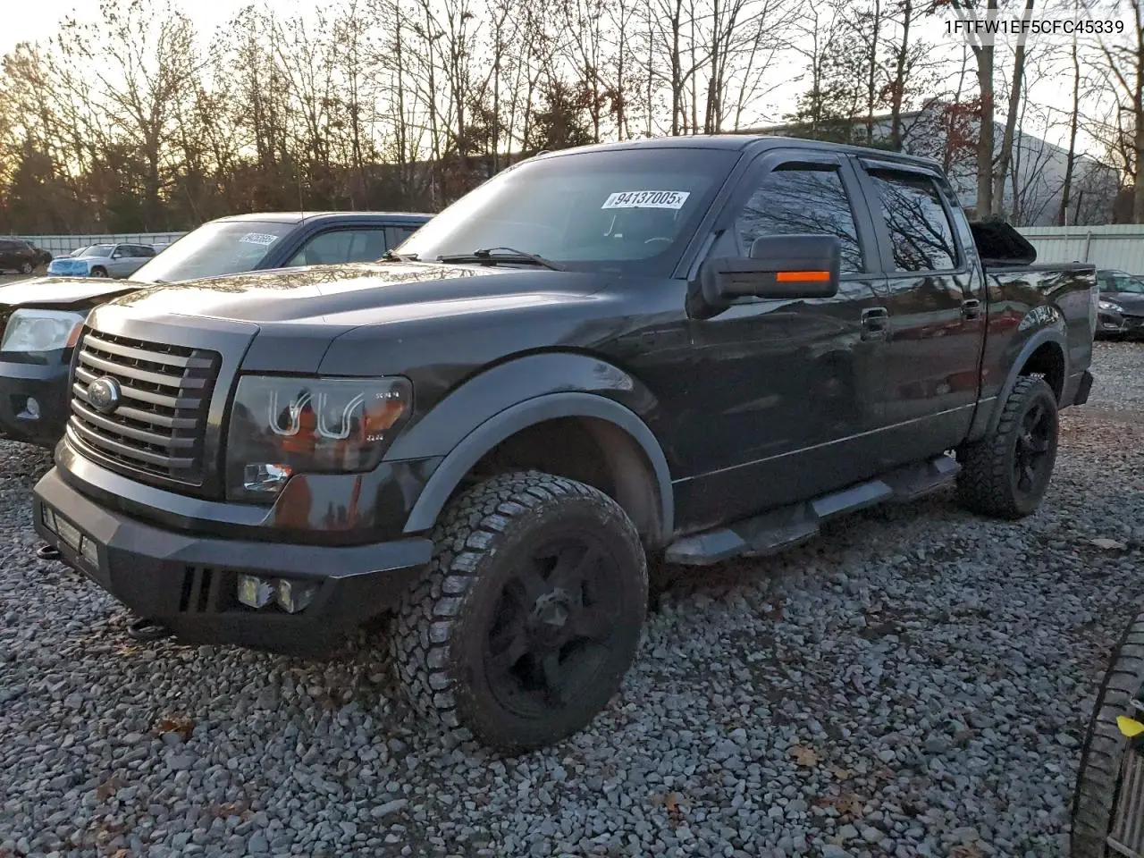 1FTFW1EF5CFC45339 2012 Ford F150 Supercrew