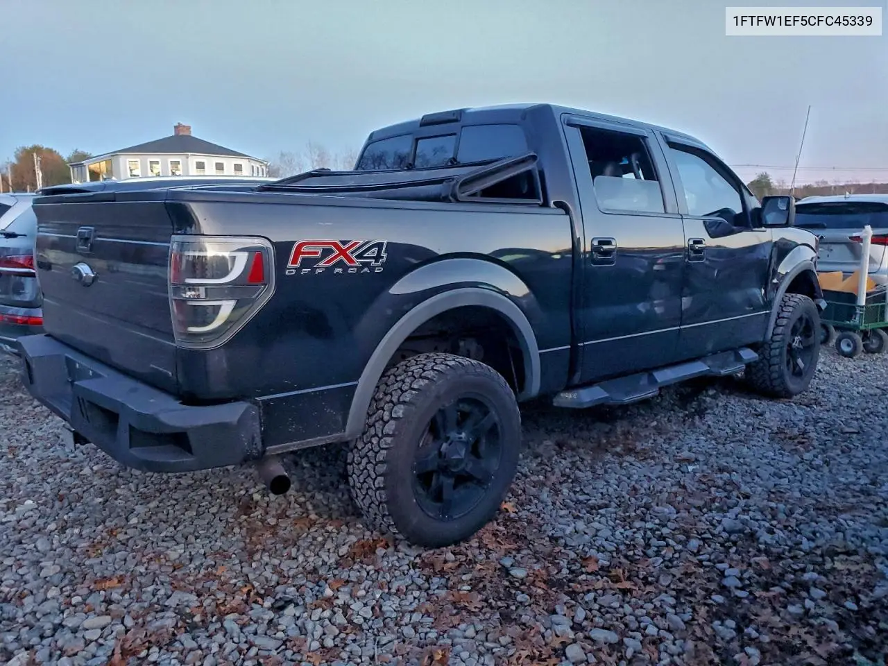 1FTFW1EF5CFC45339 2012 Ford F150 Supercrew