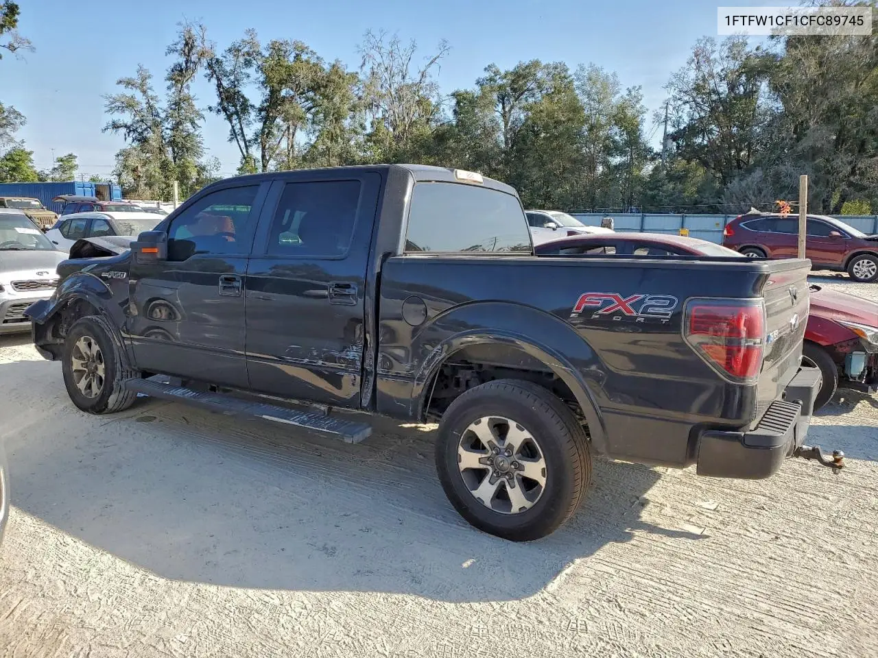 1FTFW1CF1CFC89745 2012 Ford F150 Supercrew