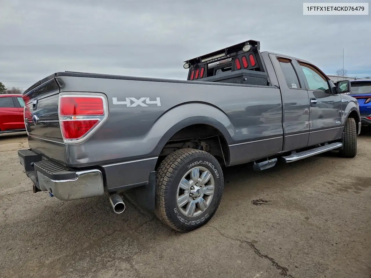 1FTFX1ET4CKD76479 2012 Ford F150 Super Cab