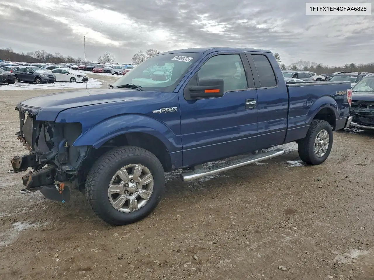 1FTFX1EF4CFA46828 2012 Ford F150 Super Cab