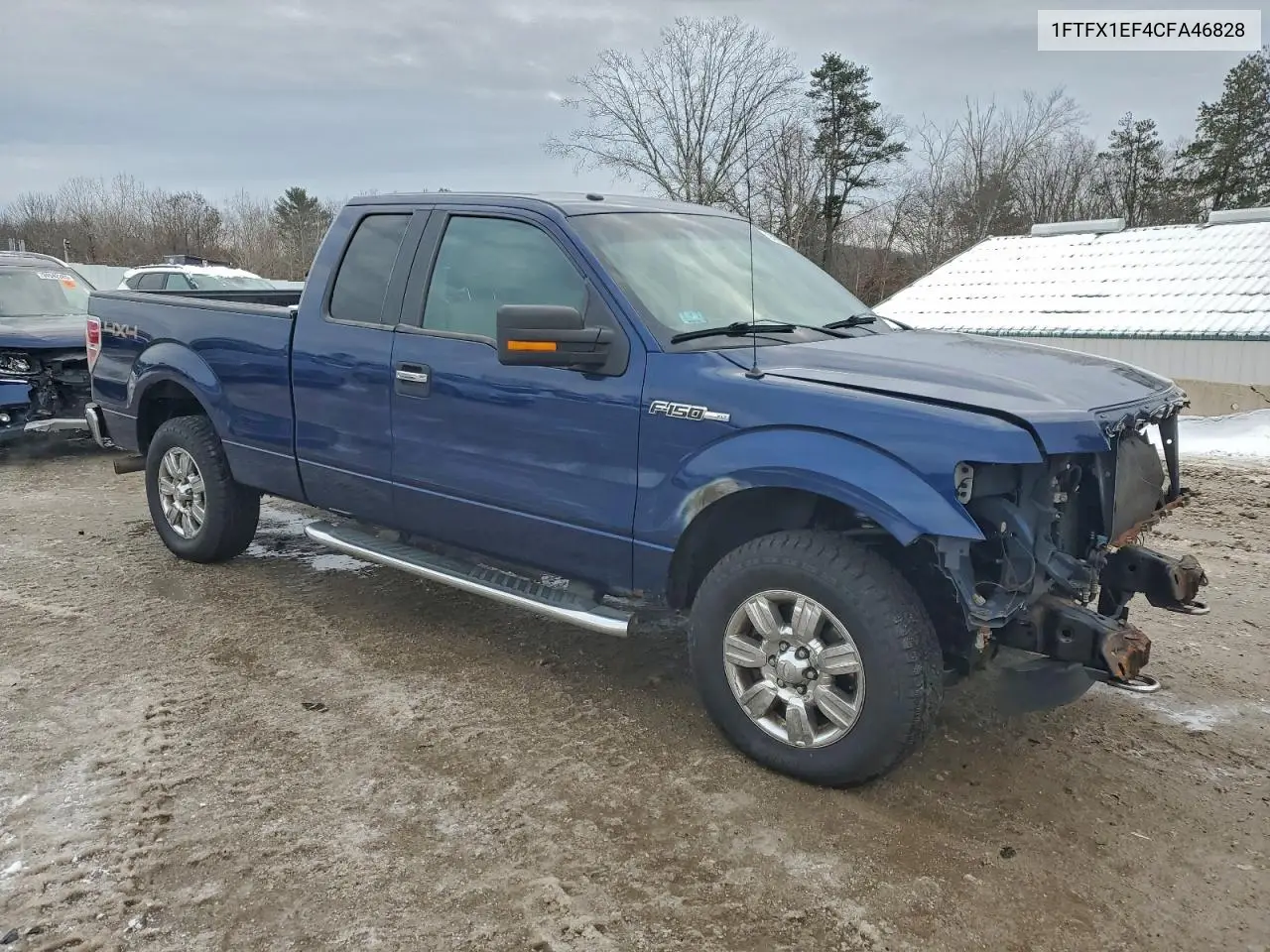 1FTFX1EF4CFA46828 2012 Ford F150 Super Cab